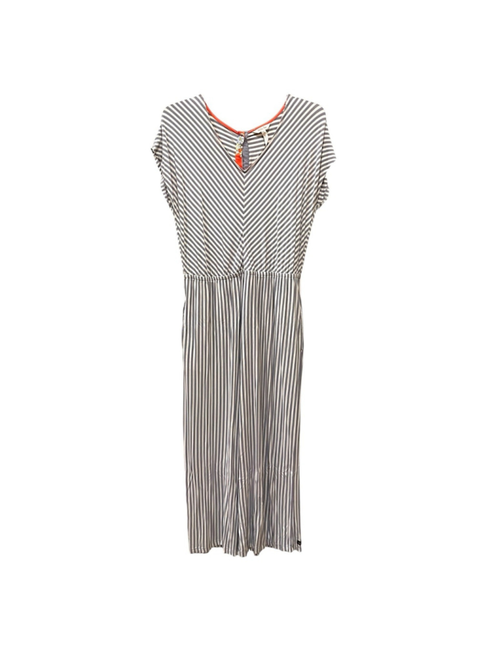 Matilda Jane Womens Size Large Let’s Go Together Stripes All Day Romper Wide Leg